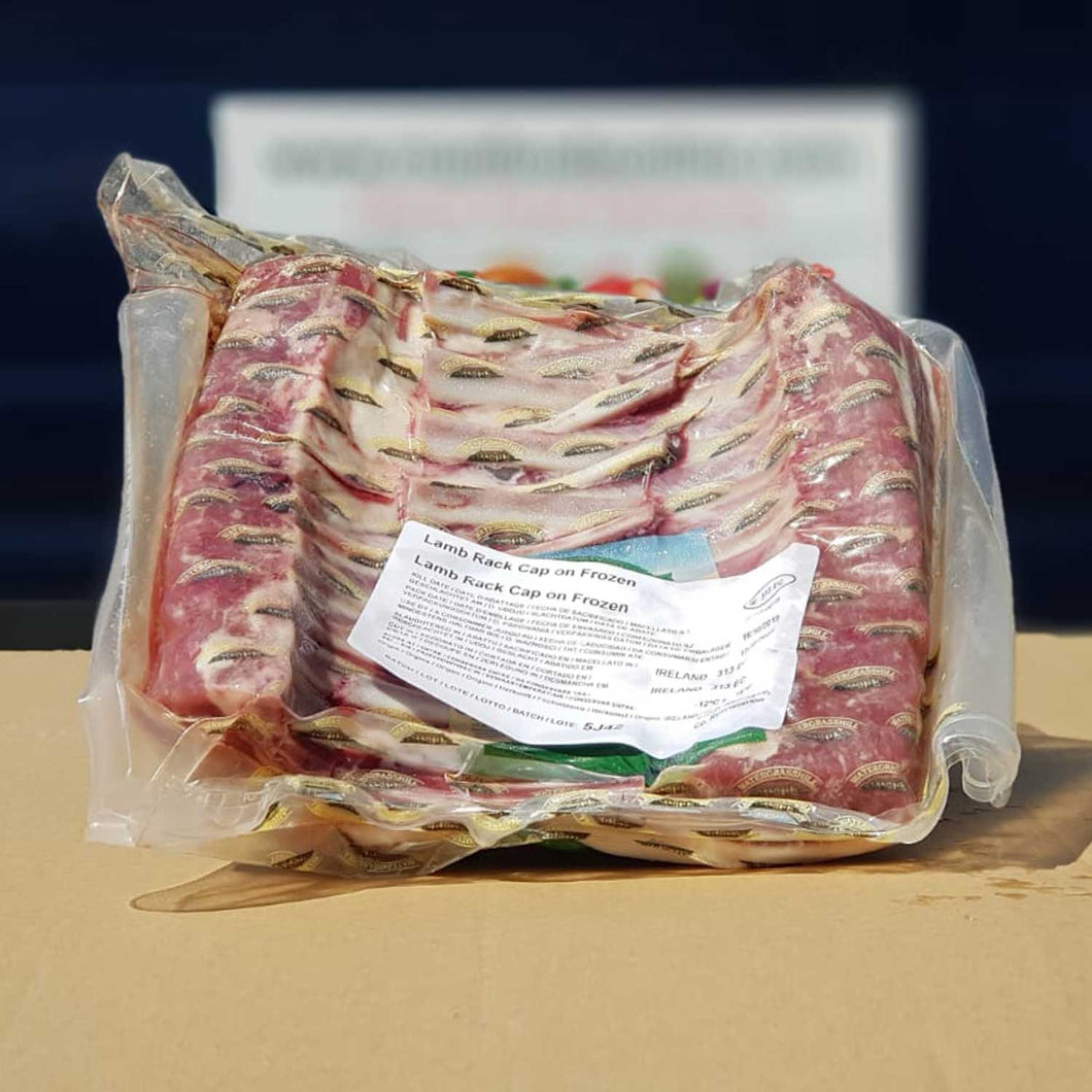 Lamb Rack French Trimmed Frozen 16 PIECE (1.20-1.40kg)