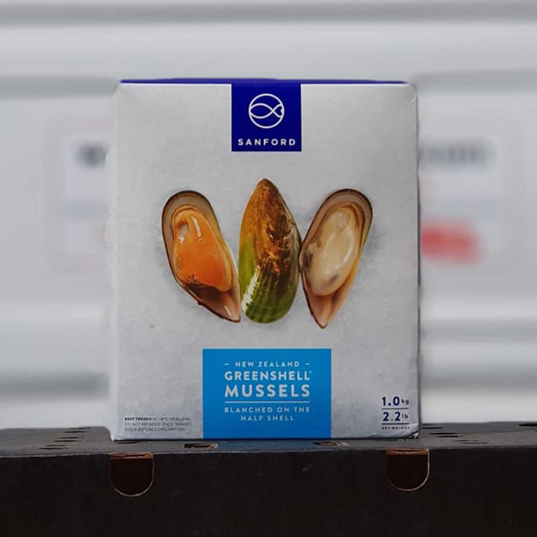 Mussels Half shell New Zealand 1kg