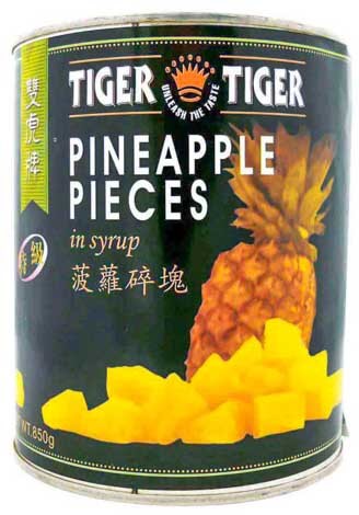 Tinned Pineapple Pieces 850g